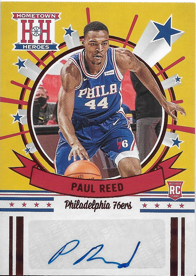 Paul Reed Autograph and Rookie