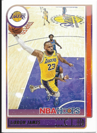 Lebron James 2021 Laker Card